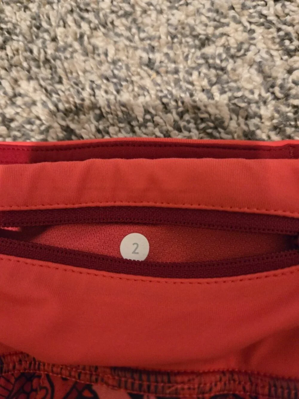 Lululemon Pace Setter Skirt Prisma Multi Guava Lava Boom Juice 2